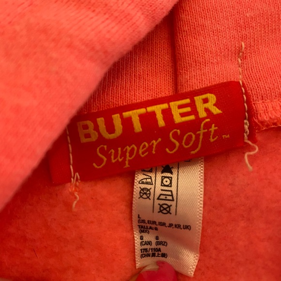 Butter Vibrant Pink Rock N Roll Dog Hoodie - Picture 3 of 5